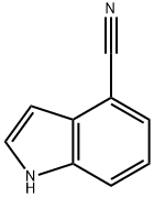 4-氰基吲哚 结构式