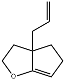 (S)-5-烯丙基-2-氧杂双环[3.3.0]辛-8-烯 结构式