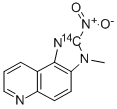 3-Methyl-2-nitro-3H-imidazo[4,5-F]quinoline-2-14C 结构式