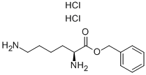 (S)- 2,6-二氨基-己酸苄酯二盐酸盐 结构式