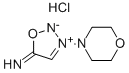 5-氨基-3-(4-吗啉基)-1,2,3-恶二唑盐酸盐 结构式
