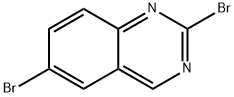 2,6-二溴喹唑啉 结构式