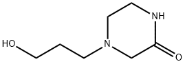 Piperazinone, 4-(3-hydroxypropyl)- (9CI) 结构式