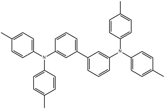 N,N,N',N'-四(4-甲基苯基)[1,1'-联苯]-3,3'-二胺 结构式