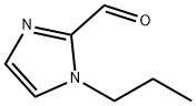 1-丙基-1H-咪唑-2-甲醛 结构式