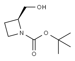 (S)-1-BOC-2-氮杂环丁烷甲醇 结构式
