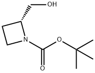 (R)-1-BOC-2-氮杂环丁烷甲醇 结构式