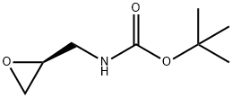 (S)-(环氧乙烷甲基)氨基甲酸叔丁酯 结构式
