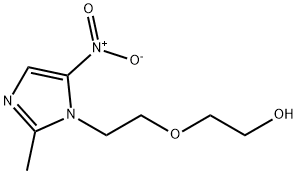 O-羟乙基甲硝唑 结构式