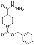 1-CBZ-4-哌啶甲酰肼 结构式