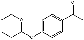 1-(4-四氢吡喃-2-氧基苯基)乙酮 结构式
