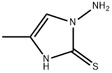 1-氨基-4-甲基-1H-咪唑-2-硫醇 结构式