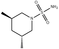 1-Piperidinesulfonamide,3,5-dimethyl-,trans-(8CI) 结构式