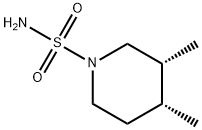 1-Piperidinesulfonamide,3,4-dimethyl-,cis-(8CI) 结构式