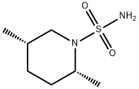 1-Piperidinesulfonamide,2,5-dimethyl-,cis-(8CI) 结构式