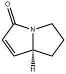 3H-Pyrrolizin-3-one,5,6,7,7a-tetrahydro-,(7aS)-(9CI) 结构式