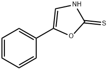 5-PHENYLOXAZOLE-2-THIOL 结构式