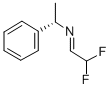 (S)-N-(2,2-二氟亚乙基)-1-苯基乙胺 结构式