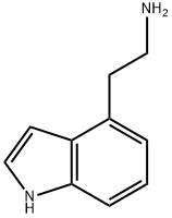 4-(氨乙基)-1H-吲哚 结构式
