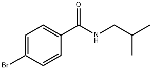 N-异丁基-4-溴苯甲酰胺 结构式