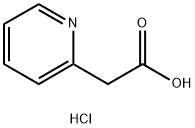 2-吡啶乙酸盐酸盐 结构式