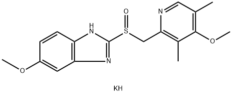 艾美拉唑钾盐 结构式