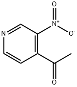 3-硝基吡啶-4-羧酸 结构式