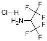 1,1,1,3,3,3-Hexafluoroprop-2-ylaMine hydrochloride 结构式