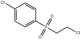 2-氯乙基-4-氯苯砜 结构式