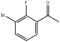 3-溴-2-氟苯乙酮 结构式