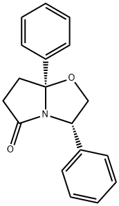 (3S-CIS)-(+)-TETRAHYDRO-3,7A-DIPHENYLPYRROLO[2,1-B]OXAZOL-5(6H)-ONE