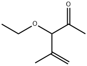 4-Penten-2-one, 3-ethoxy-4-methyl- (9CI) 结构式