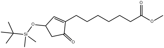 Methyl7-(3-((tert-butyldimethylsilyl)oxy)-5-oxocyclopent-1-en-1-yl)heptanoate