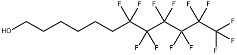 6-全氟己基己醇 结构式