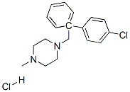 盐酸氯环嗪 结构式