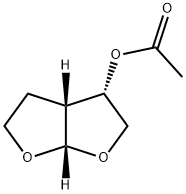 六氢呋喃并[2,3-B]呋喃-3-醇 结构式