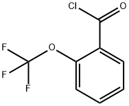 2-(三氟甲氧基)苯甲酰氯 结构式