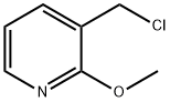 3-(氯甲基)-2-甲氧基吡啶 结构式