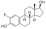 2-fluoroestradiol 结构式