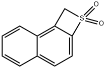 1H-Naphtho[2,1-b]thiete 2,2-dioxide 结构式