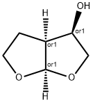 (3S,3AR,6AS)-六氢呋喃并[2,3-B]呋喃-3-醇 结构式