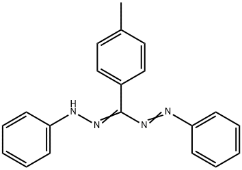 1,5-二苯基-3-(P-甲苯基)甲 结构式