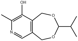 维生素B6吡哆醇缩异丁醛 结构式