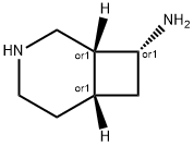 3-Azabicyclo[4.2.0]octan-8-amine,(1alpha,6alpha,8beta)-(9CI) 结构式