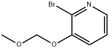2-溴-3-(甲氧基甲氧基)吡啶 结构式