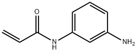 N-(3-氨基苯基)丙烯酰胺 结构式