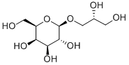 (2R)-2,3-Dihydroxypropyl-b-D-galactopyranoside 结构式