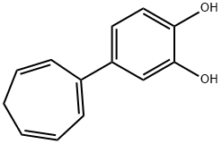 Pyrocatechol, 4-(1,3,6-cycloheptatrien-1-yl)- (8CI) 结构式