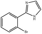 2-(2-溴苯基)咪唑 结构式