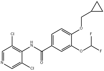 罗氟司特杂质 结构式